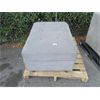 Image 1 : Large Grey Fabric Upholstered Storage Ottoman
