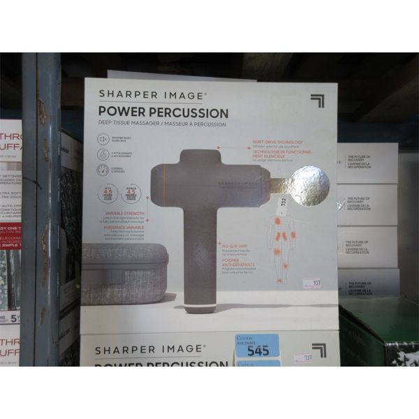 Sharper Image Power Percussion Massage Gun