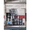 Image 1 : Brookstone  50" x 60" Heated Throw - Grey Plaid