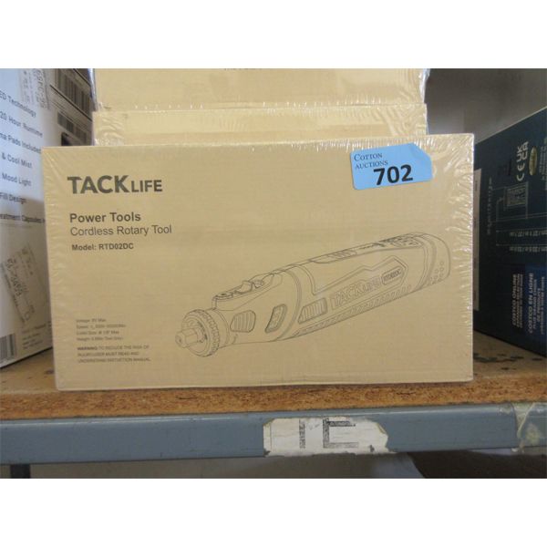 Cordless Rotary Tool by Tacklife - Model: RTD02DC