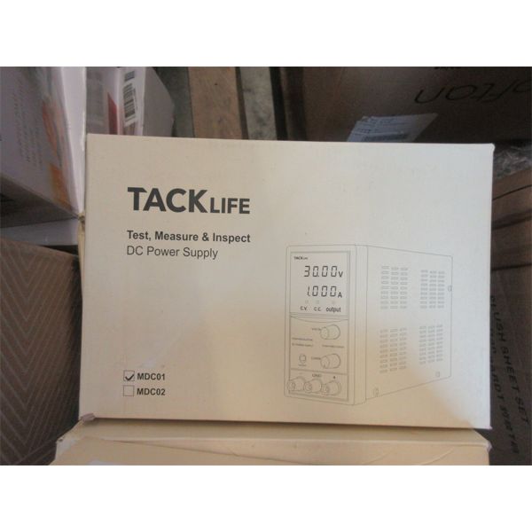 New Tacklife DC Power Supply - Model: MDC01