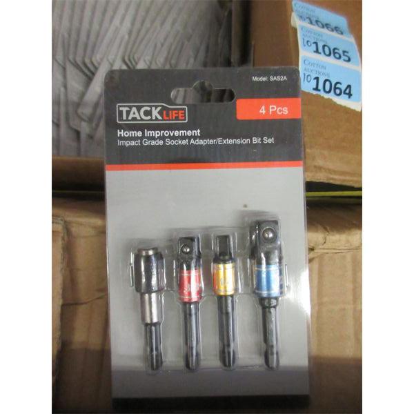 10 New Impact Socket Adapter/Extension Bit Sets