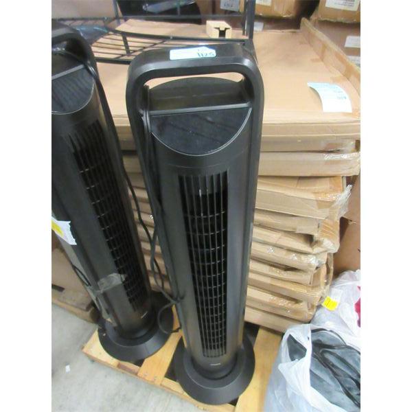 Seville Oscillating Tower Fan with Remote