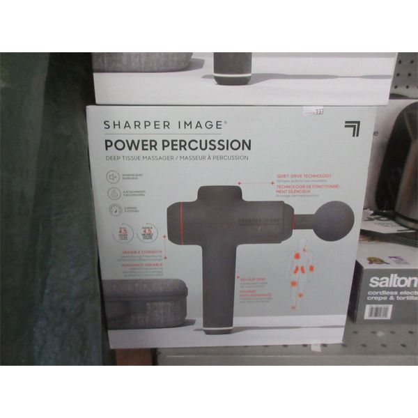 Sharper Image Power Percussion Massage Gun