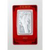 Image 1 : 1 Oz .999 Silver 2022 PAMP Suisse Year of the Tiger Bar