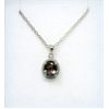 Image 1 : Mystic Topaz & Diamond Sterling Silver Pendant 