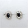 Image 1 : New Sapphire & Diamond Sterling Silver Earrings