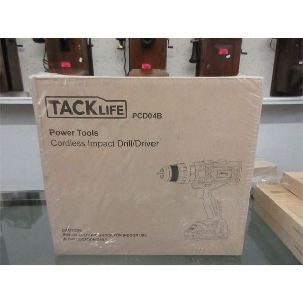 New Cordless Impact Drill/Driver by Tacklife - Model: PCD04B 