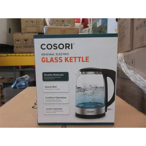 New Cosori Electric Glass Kettle - 17 L 