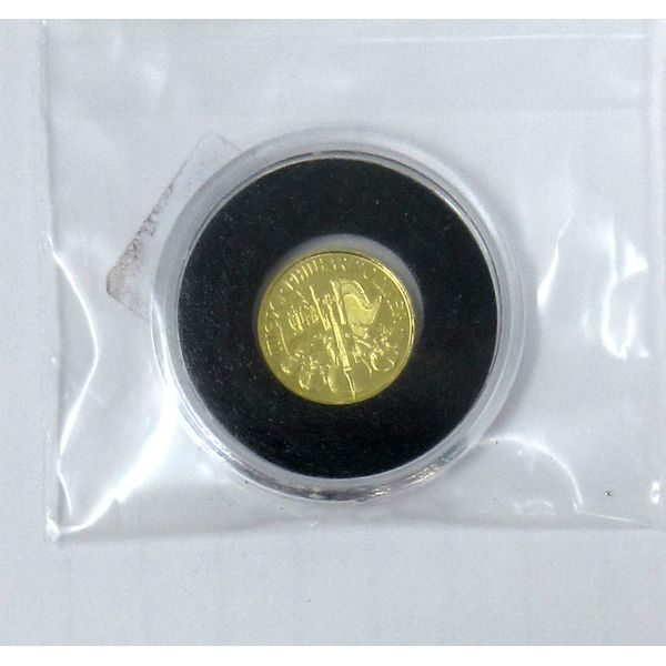 1/25th Oz .9999  Fine Gold 2023 Philharmoniker Coin 