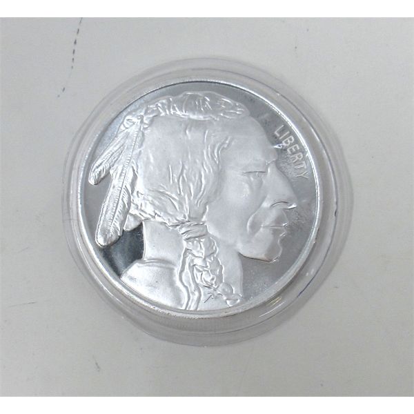 5 Oz .999 Silver Liberty/First Nations Round 