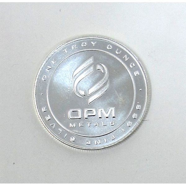 1 Oz .999 Silver OPM Metals Art Round 