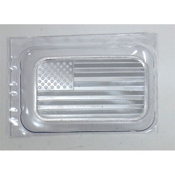 1 Oz .999 Silver Flag Bar