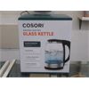 Image 1 : New Electric Cosori Glass Kettle - 1.7 L