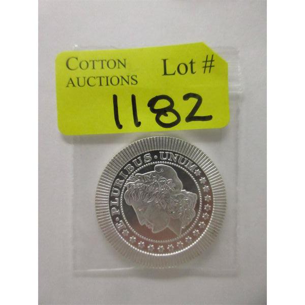 1 Oz .999 Silver E.Pluribus.Unum Round 