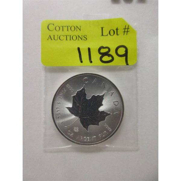 1 Oz .9999 Silver 2022 Canada Maple Leaf Coin