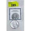 Image 1 : 1 Oz .9999 Silver 2021 Allegories Certified Coin 