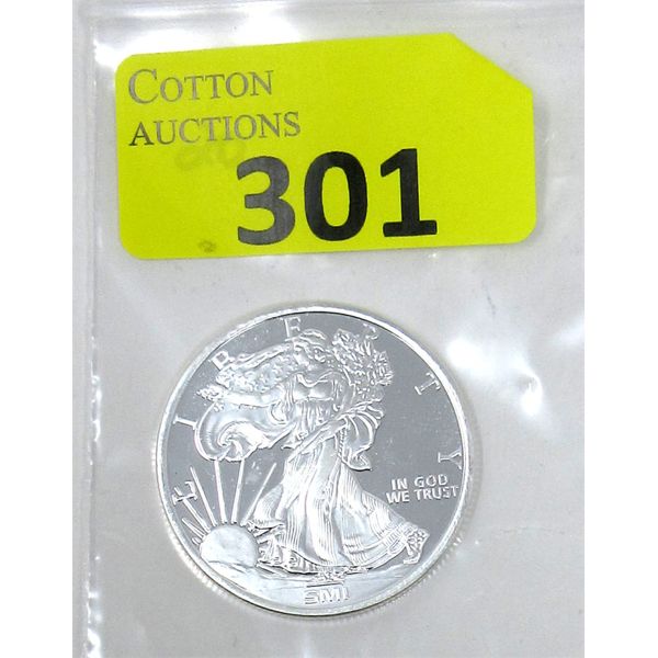 1 Oz .999 Silver Walking Liberty Round 