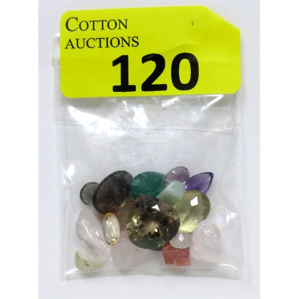 51.5 CTW Loose Assorted Gemstones - Various Cuts & Colours