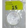 Image 1 : 1 Oz .999 Silver Asahi Refining Buffalo Round