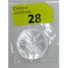 Image 1 : 1 Oz .999 Silver Winged Angel Libertad Coin  