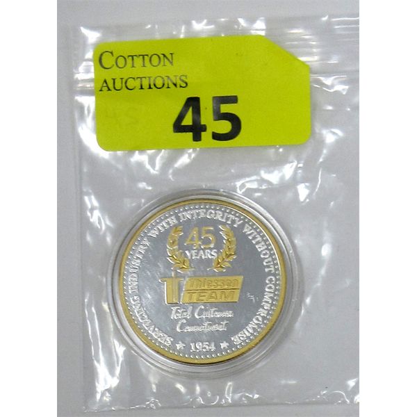 1 Oz .999 Silver Canada Colourized Art Round 