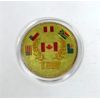 Image 2 : 1 Oz .999 Silver Canada Colourized Art Round 