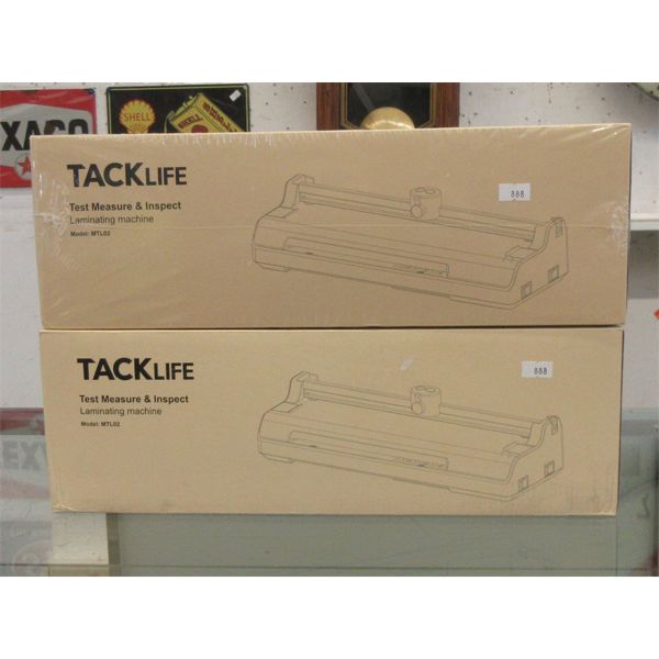 2 New Tacklife MTL02 Laminating Machines