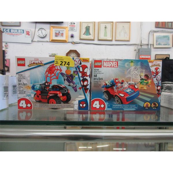 2 New LEGO Spider-Man Building Sets