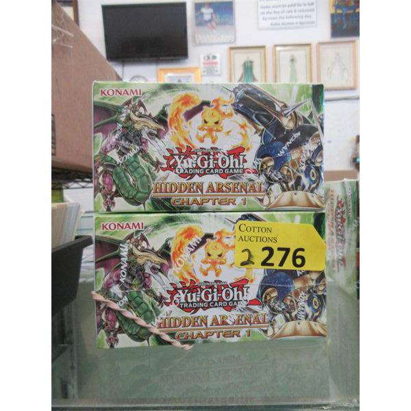 2 New Yu-Gi-Oh Hidden Arsenal Trading Card Games