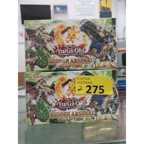 2 New Yu-Gi-Oh Hidden Arsenal Trading Card Games