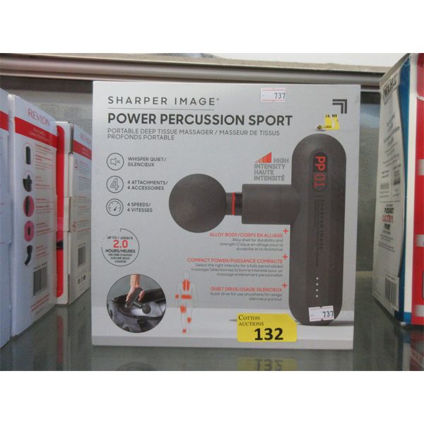 Sharper Image Power Percussion Sport Massager