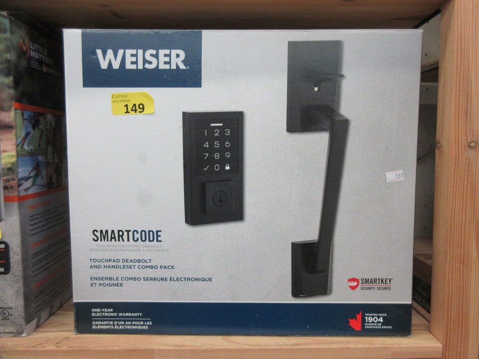 Weiser's Weiser Touchpad Deadbolt & Handleset