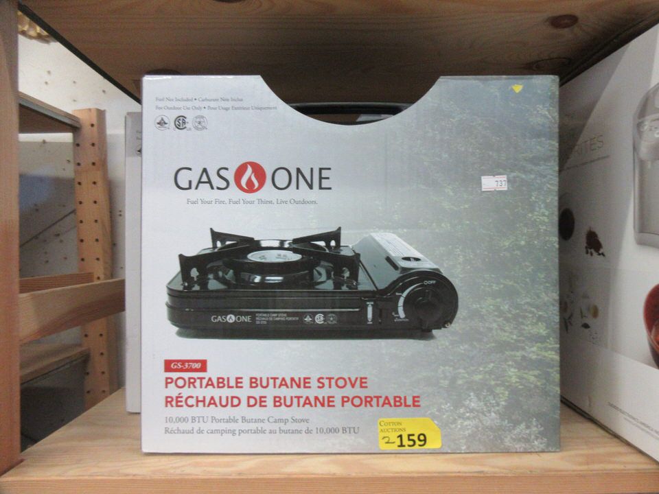 2 Gas One Portable Butane Stoves