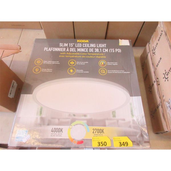 KODA Slim 15  LED Ceiling Light