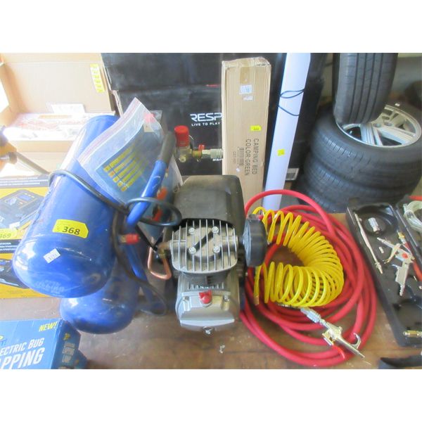 Bynford 115 PSI Electric Compressor & 2 Hoses