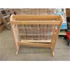 Image 1 : Wood Quilt Rack - 11" x 36" 38" tall