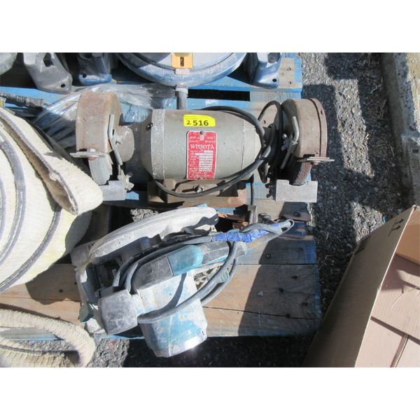 Bench Grinder & Makita Circular Saw