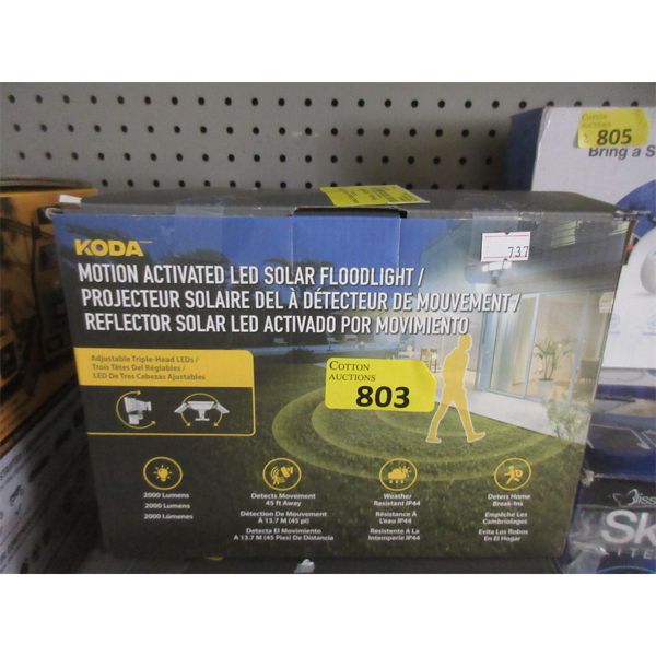 Koda Motion Activated LED Solar Floodlight