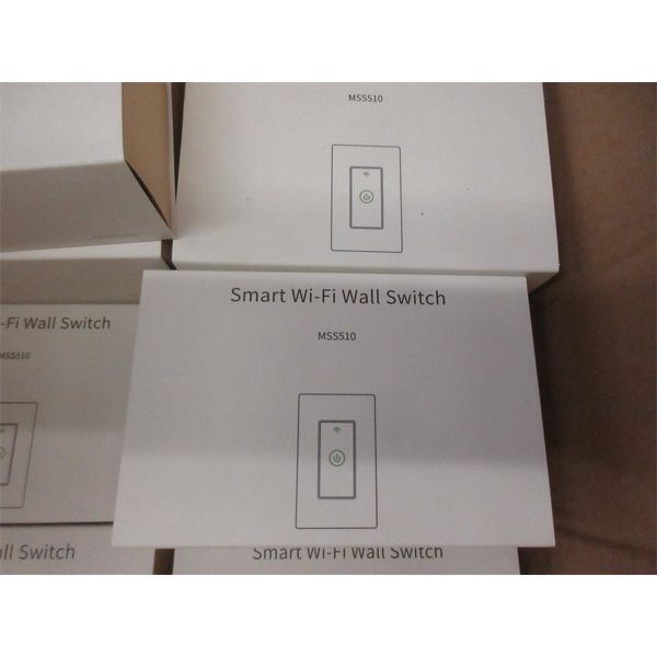 8 New Single Pole Smart WiFi Switches