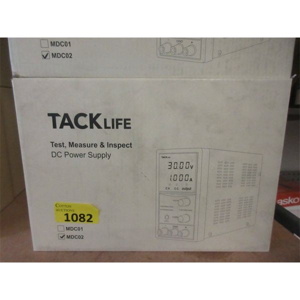 New Tacklife MDC02 DC Power Supply 