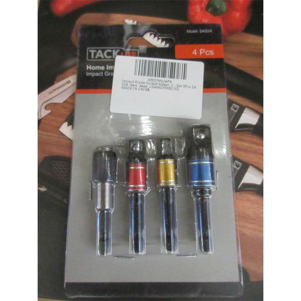 10 New Impact Socket Adapter/Extension Bit Sets