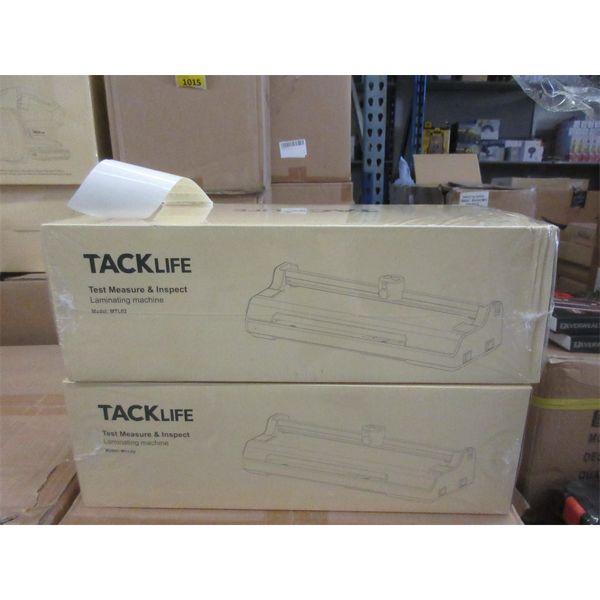 2 New Tacklife Laminators - Model: MTLO2