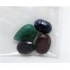 Image 1 : 52 CTW of 4 Loose Gemstones - Oval and Pear Cuts 