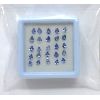 Image 1 : 25 Loose Pear-Cut Tanzanite Gemstones 