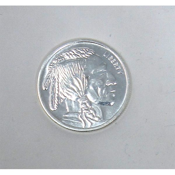 1 Oz .999 Silver Liberty/First Nations Round