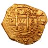 Image 1 : Cuzco, Peru, gold cob 2 escudos, 1698 M, 'transitional cut," NGC MS 64 / 1715 Fleet ("top pop").