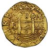 Image 1 : Lima, Peru, gold cob 8 escudos, 1705 H, NGC AU 58 (1715 Fleet Shipwreck Label), Tauler Plate.