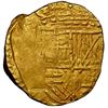 Image 1 : Bogota, Colombia, gold cob 2 escudos, 1646 (R), rare, NGC MS 61.