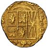 Image 1 : Bogota, Colombia, gold cob 2 escudos, 1752 S, lions and castles transposed in shield, NGC AU details